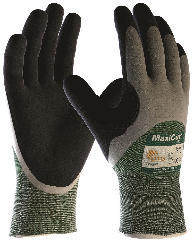 ATG® protiřezné rukavice MaxiCut® Oil™ 34-305 06/XS 11