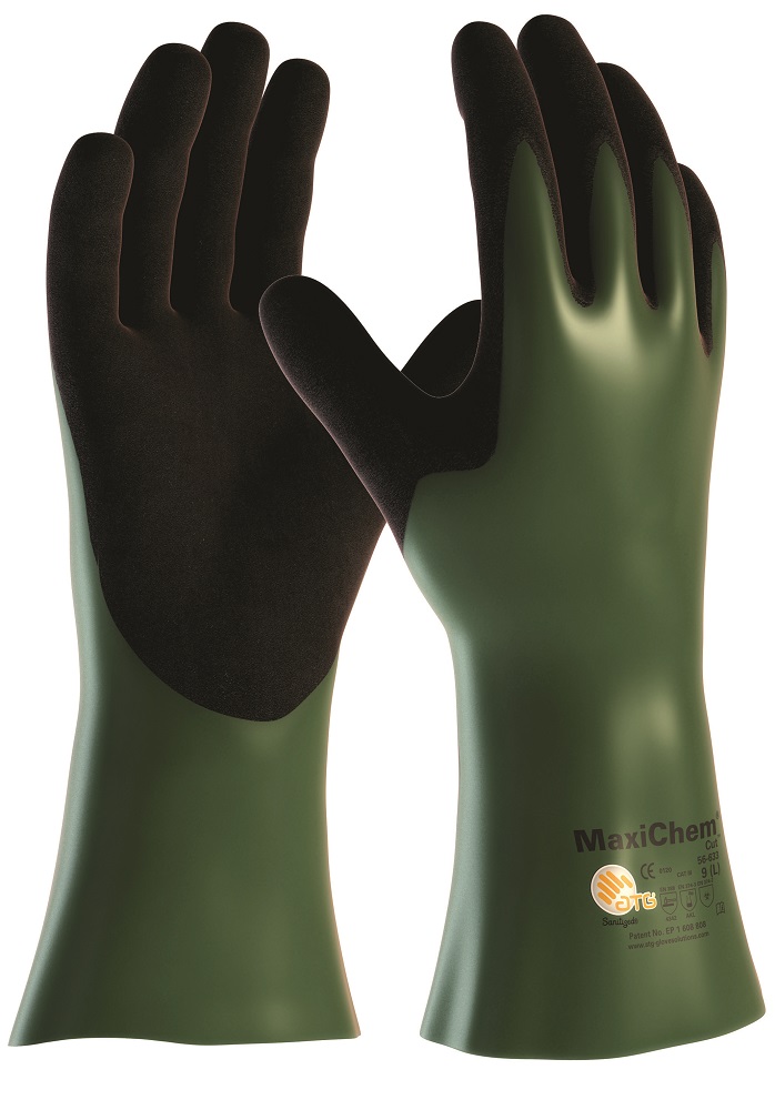 ATG® chemické rukavice MaxiChem® Cut™ 56-633 07/S 10