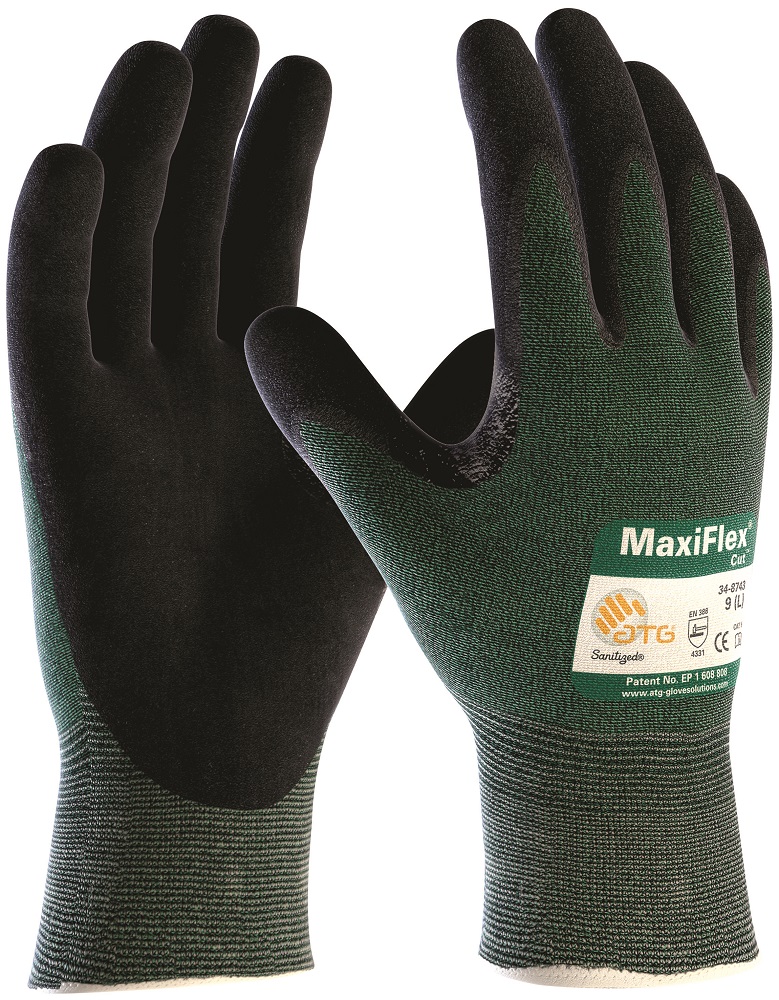 ATG® protiřezné rukavice MaxiFlex® Cut™ 34-8743 05/2XS V1/11