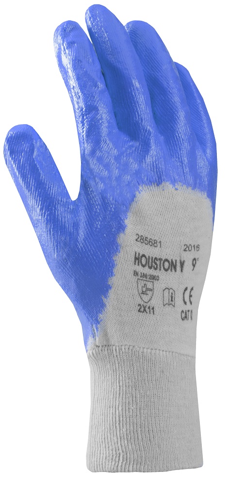 Máčené rukavice ARDONSAFETY/HOUSTON 07/S - modré 09
