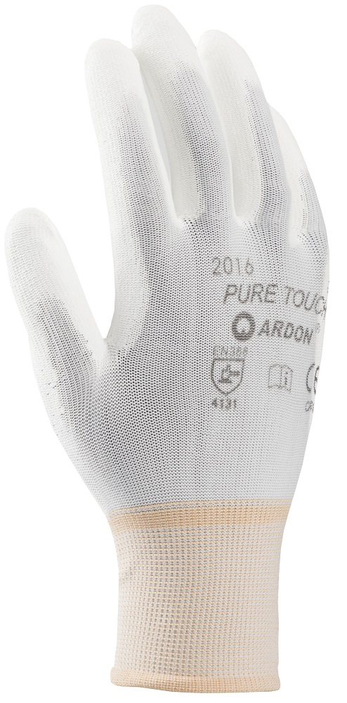 Máčené rukavice ARDON®PURE TOUCH WHITE 06/XS 07