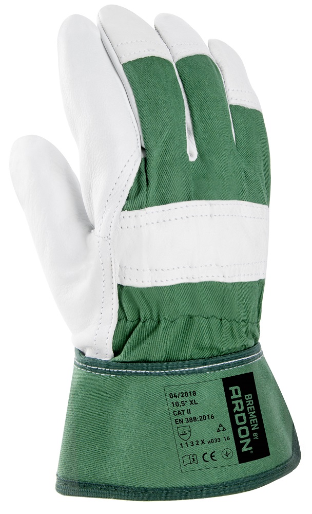 Kombinované rukavice ARDON®BREMEN 09/L - s prodejní etiketou 09-SPE
