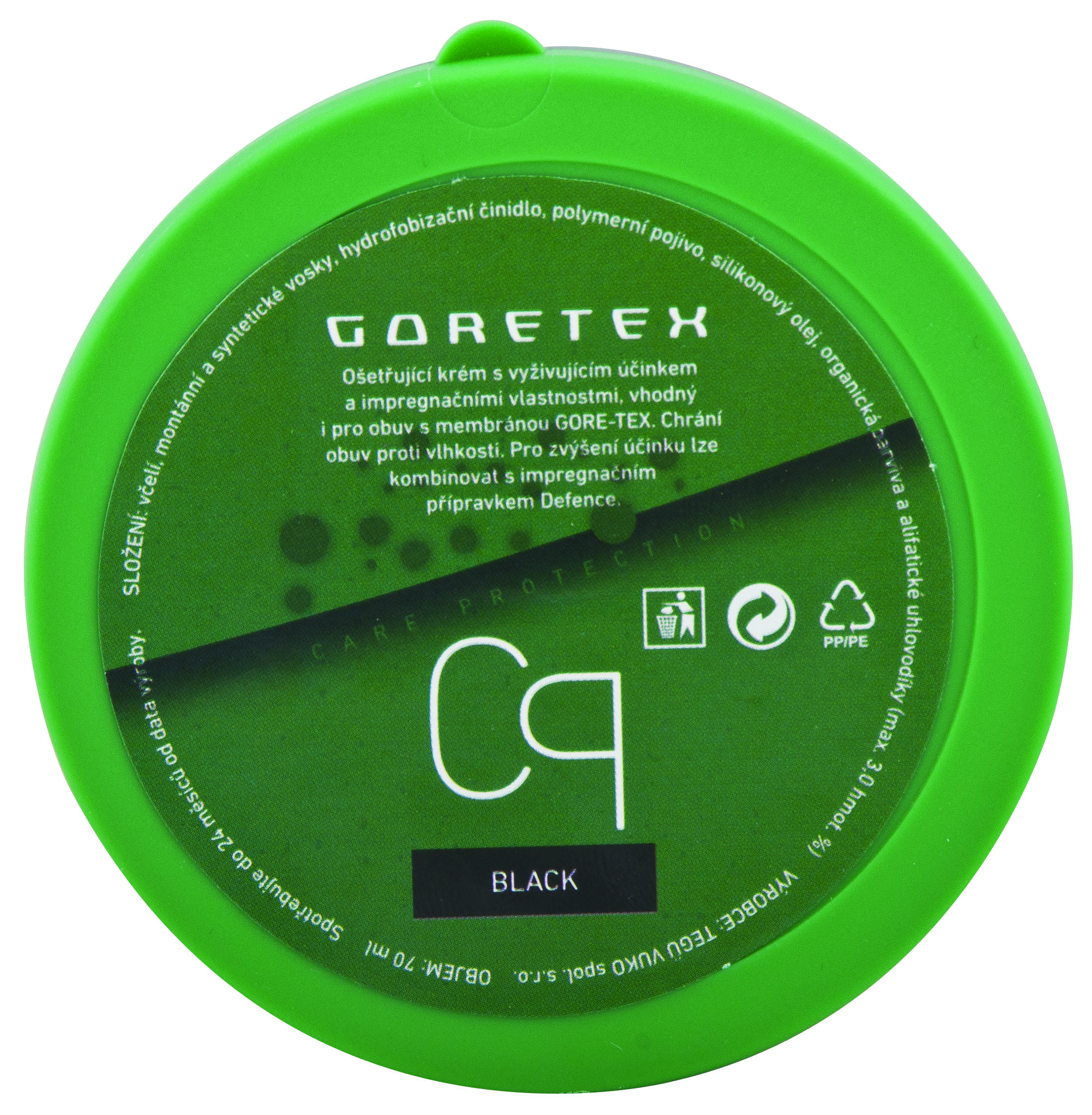CP Goretex 70 ml - černý 70ml