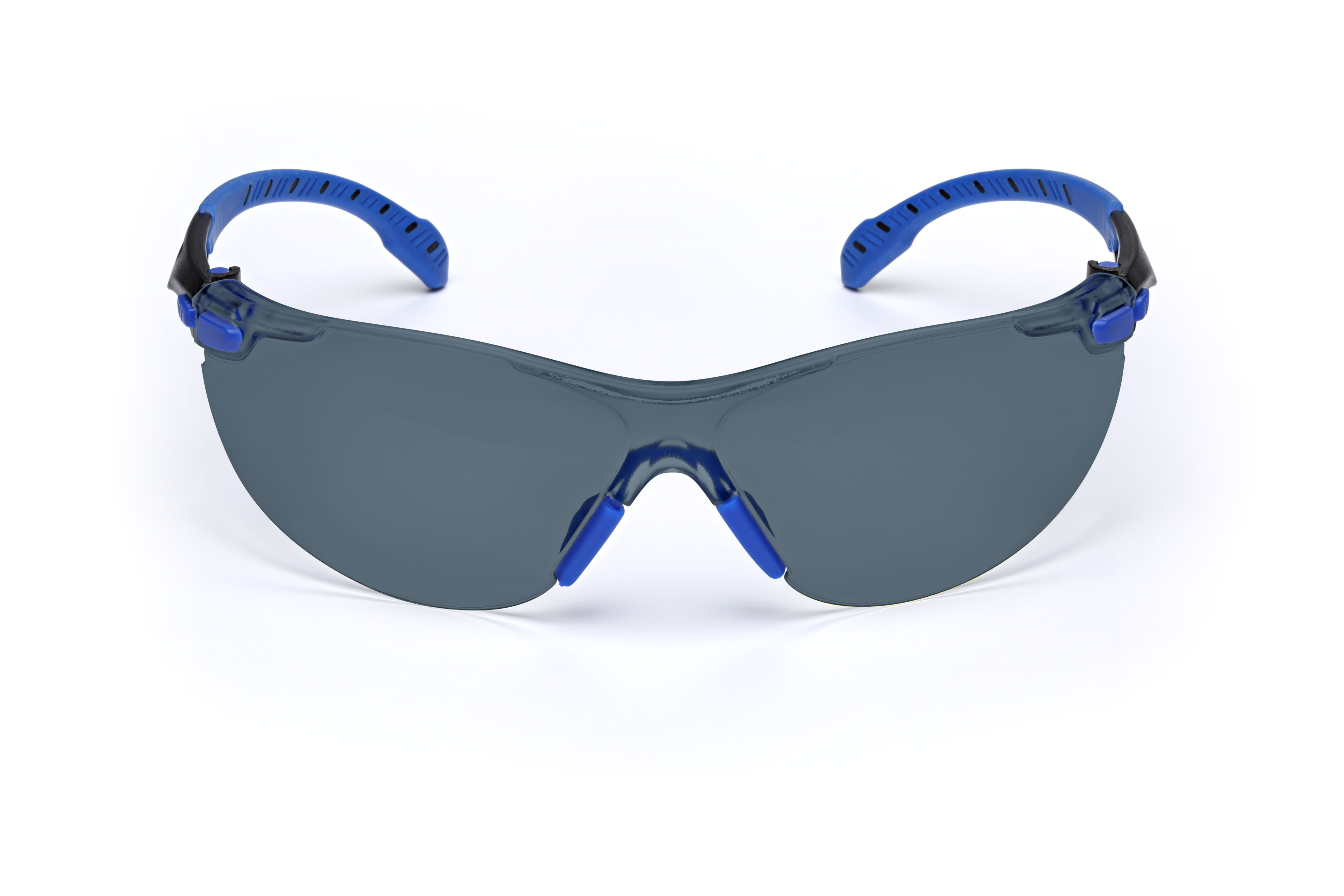 S1102SGAF-EU, Šedé polykarb. brýle Solus Scotchgard AF (modro-černé)