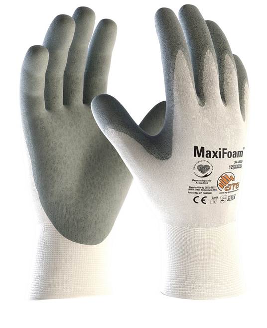 ATG® máčené rukavice MaxiFoam® 34-800 05/2XS