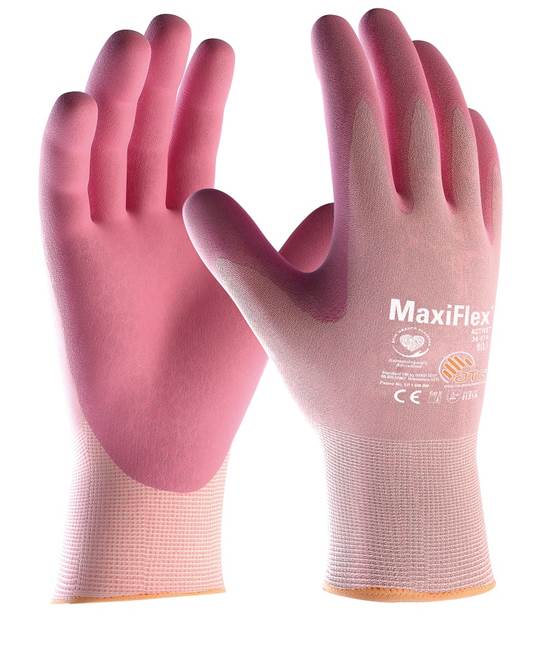 ATG® máčené rukavice MaxiFlex® Active™ 34-814 07/S - s prodejní etiketou