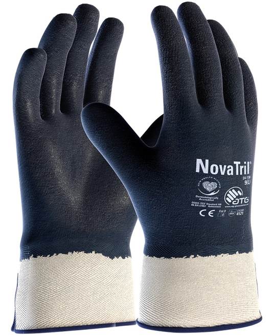 ATG® máčené rukavice NovaTril® 24-196 09/L DOPRODEJ 10