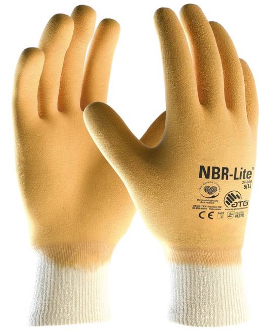 ATG® máčené rukavice NBR-Lite® 24-986 07/S