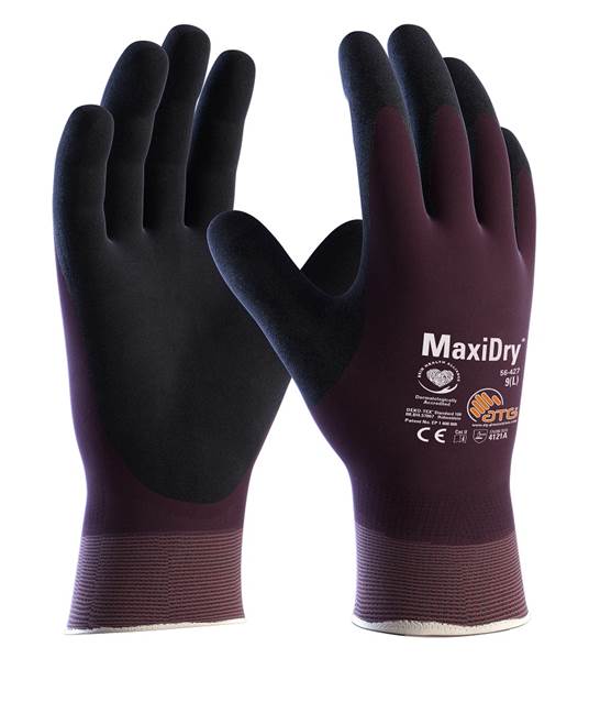 ATG® máčené rukavice MaxiDry® 56-427 09/L 09
