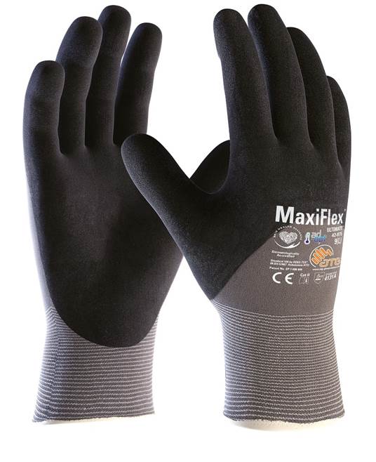 ATG® máčené rukavice MaxiFlex® Ultimate™ 42-875 AD-APT® 06/XS