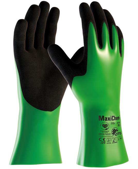 ATG® chemické rukavice MaxiChem® 56-635 07/S DOPRODEJ