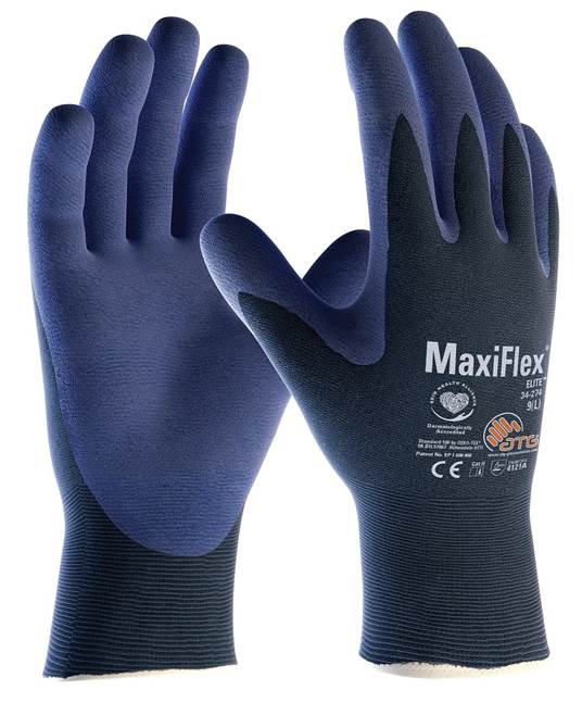 ATG® máčené rukavice MaxiFlex® Elite™ 34-274 05/2XS V1/07