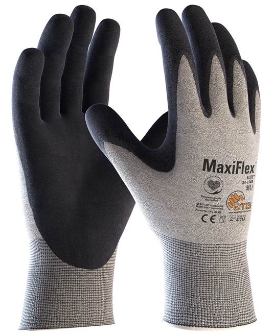 ATG® ESD rukavice MaxiFlex® Elite™ 34-774 05/2XS V1/08
