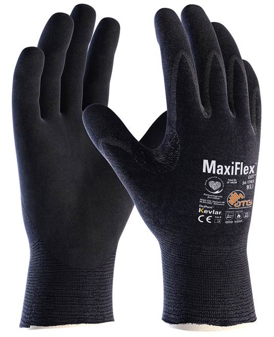 ATG® protiřezné rukavice MaxiFlex® CUT 34-1743 07/S 07