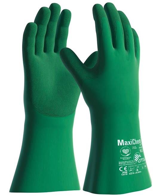 ATG® chemické rukavice MaxiChem® Cut™ 76-833 07/S - TRItech™ 07
