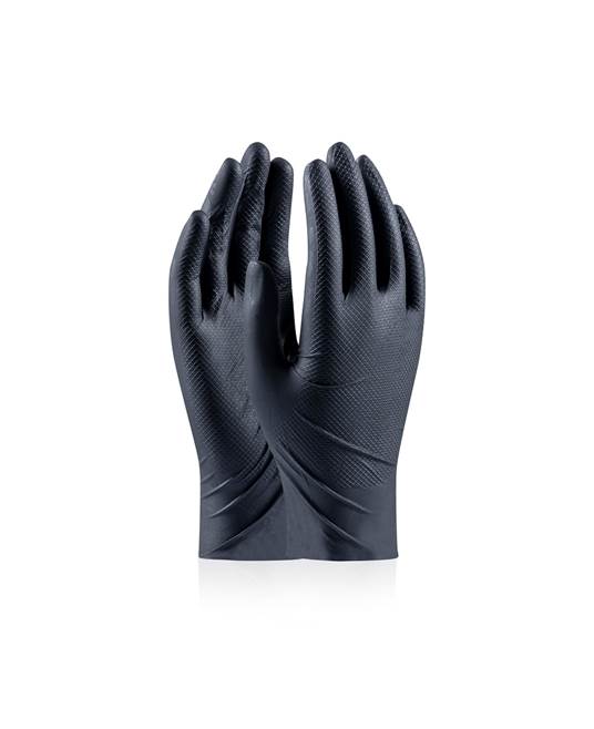 Jednorázové rukavice GRIPPAZ® 246A BLACK 08/M 08