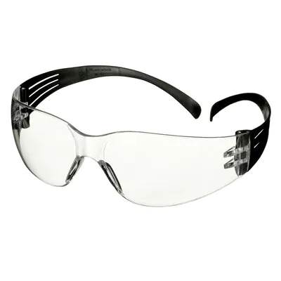 SecureFit™ 100 Ochranné brýle, černá obruba, AS/AF, čirý zorník, SF101AF-BLK-EU
