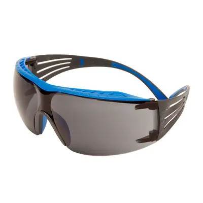 SF402XSGAF-BLU-EU,  SecureFit™ 400X ochranné brýle, modrá/šedá ,Scotchgard™ (K&N), šedý zorník