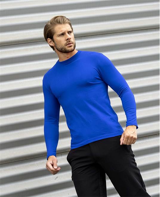 Tričko ARDON®CUBA s dlouhým rukávem modrá