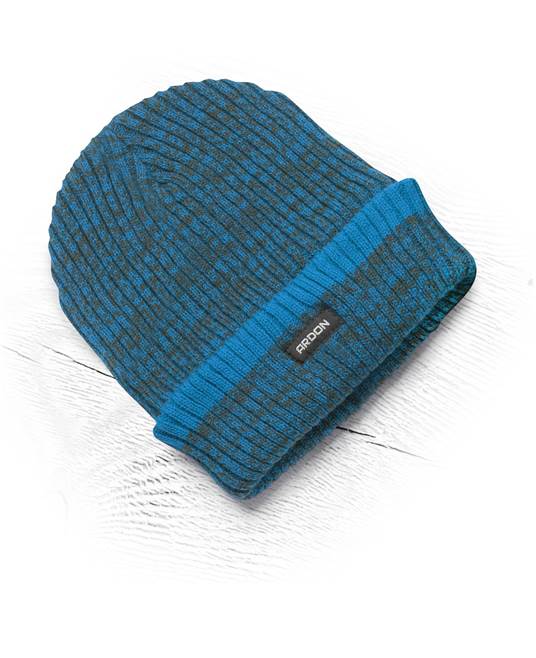 Zimní čepice pletená fleece ARDON®VISION Neo modrá 