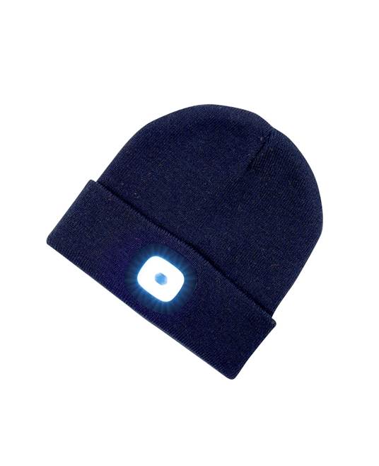 Zimní čepice ARDON®BOAST s LED svítilnou tmavě modrá 